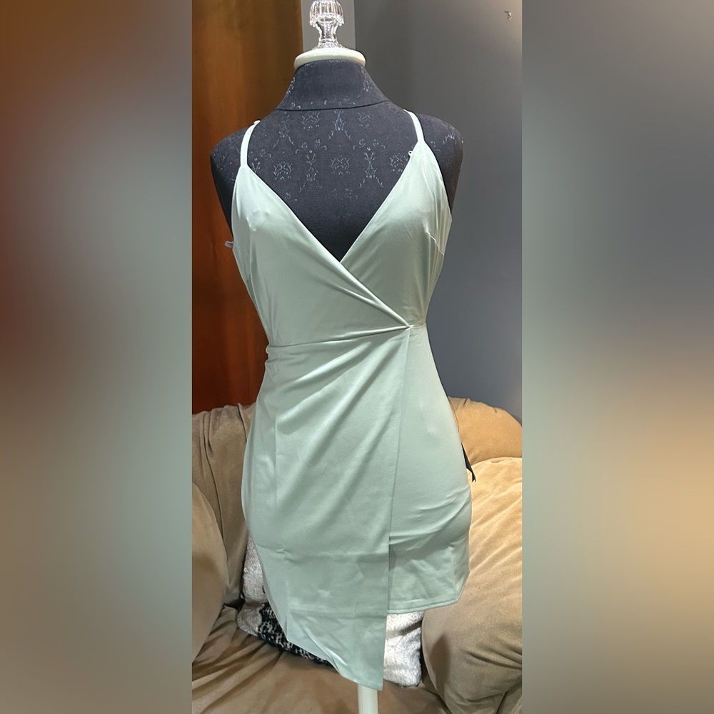 Lulu's Mint Green Mini Dress